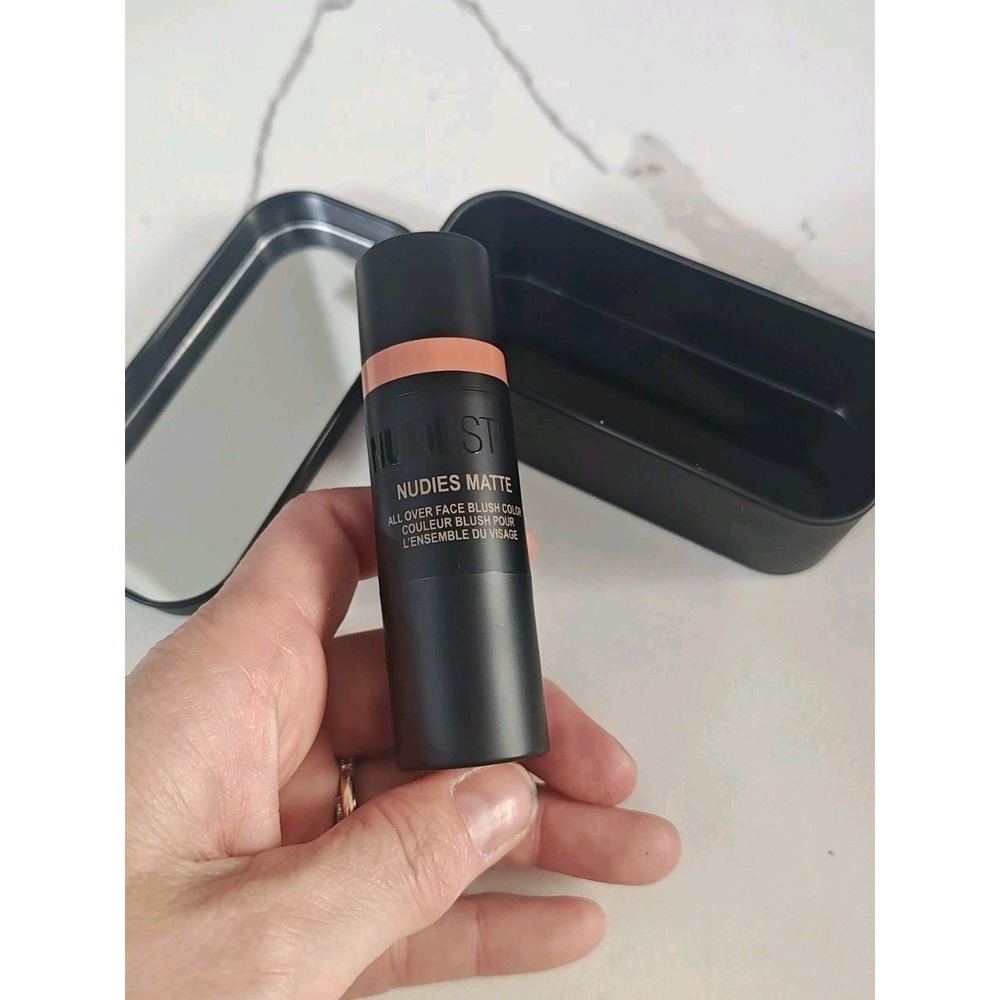 NUDESTIX‎ Nudies Matte Blush Stick Cheeks Eyes Lip All Over Face Salty Siren New